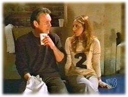 Giles and Buffy