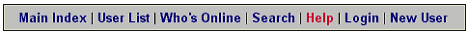 Forum Menu
